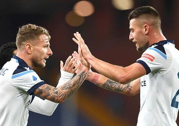 G.Saray'ın rakibi Lazio deplasmanda kazandı!