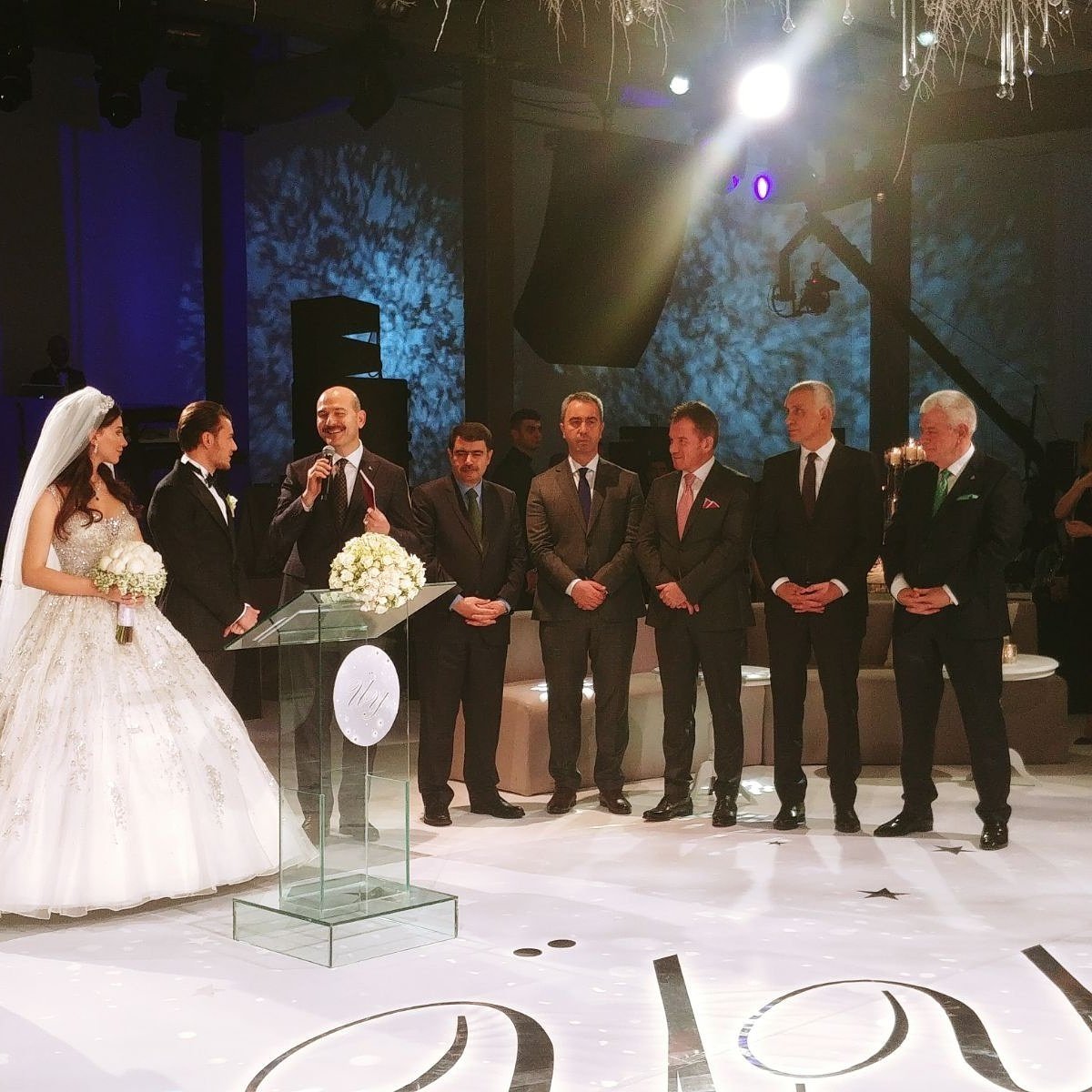 Spor camiası Yusuf Erdoğan’ın düğününde buluştu