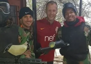 Galatasaray'da paintball keyfi
