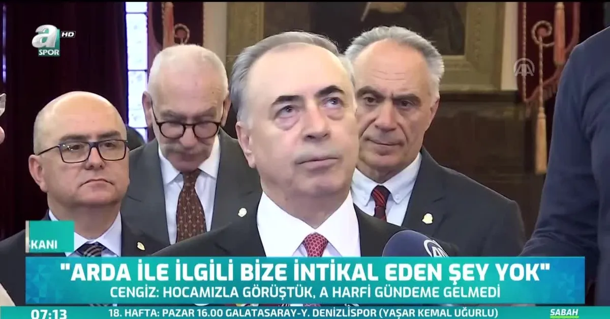 Mustafa Cengiz'den Arda Turan açıklaması
