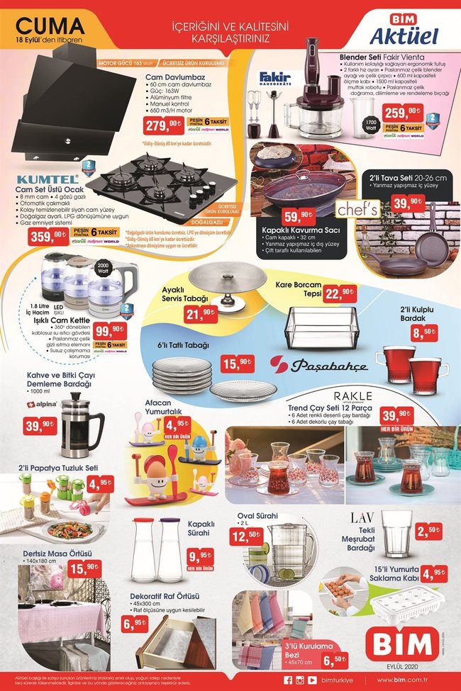 bim de bu hafta hangi urunler indirimli