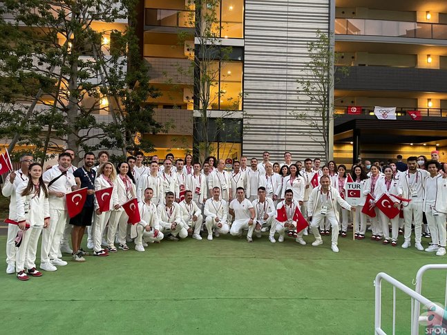Son dakika spor haberi: Tokyo 2020 Olimpiyatları açılış töreninde dikkat çeken görüntüler!