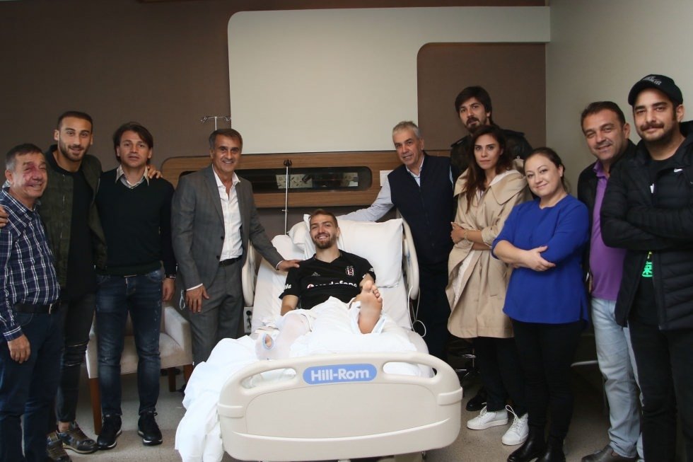 Fatih Terim ve Şenol Güneş, Caner’i yalnız bırakmadı