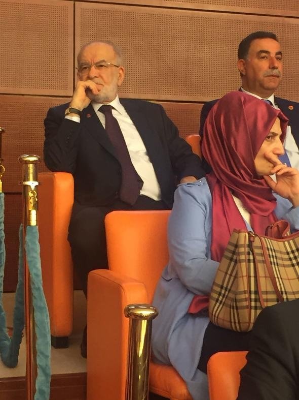 Beştepe’deki törene katılan ünlüler