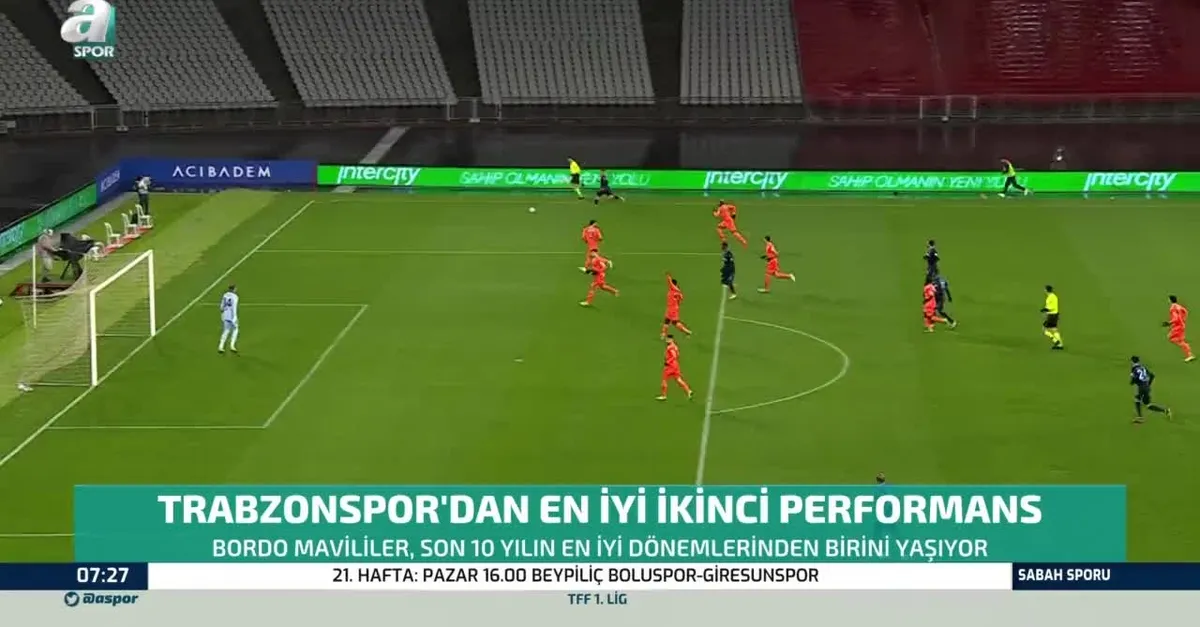 Trabzonspor'dan en iyi ikinci performans