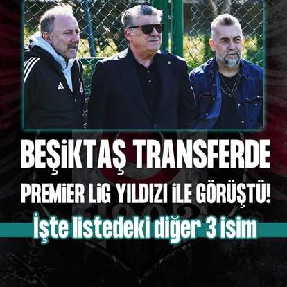 Beşiktaş’tan transfer operasyonu! 4 isim...