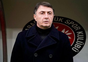 Arveladze: Rakip kaleci çok iyi oynadı!