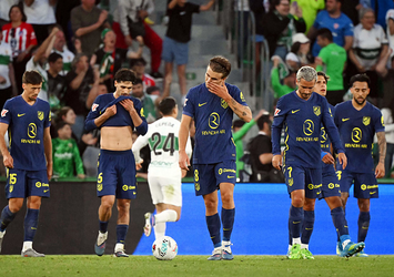 Atletico Madrid'e Elche şoku!