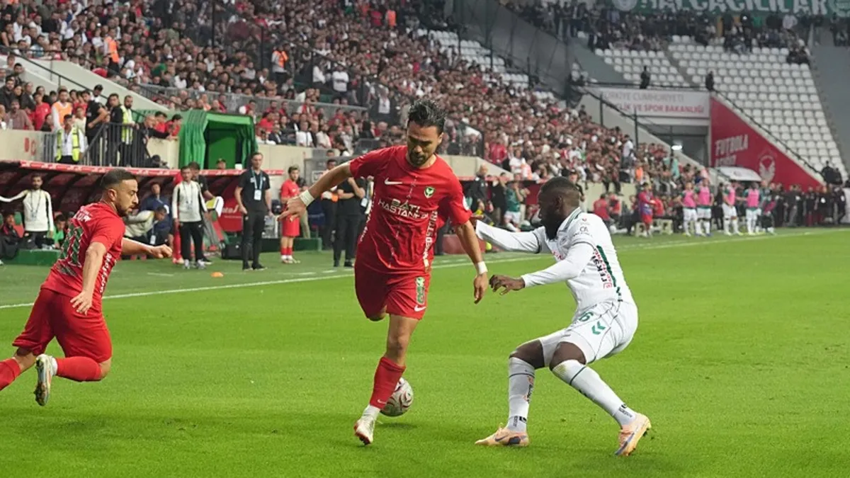 Amed SK evinde tek golle Konyaspor'u geçti!