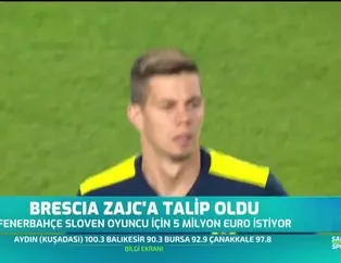 Brescia Zajc'a talip oldu