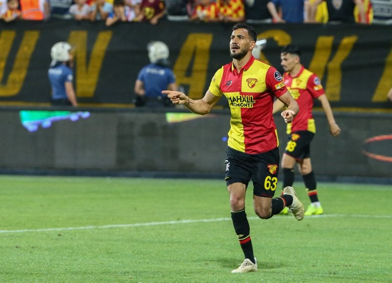 Göztepe - Ankaragücü maçından kareler