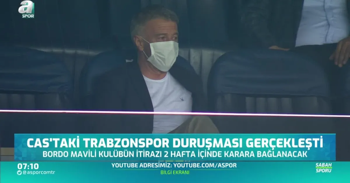 CAS'taki Trabzonspor duruşması gerçekleşti