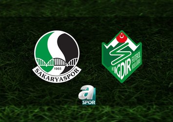 Sakaryaspor-Iğdır FK maçı saat kaçta?