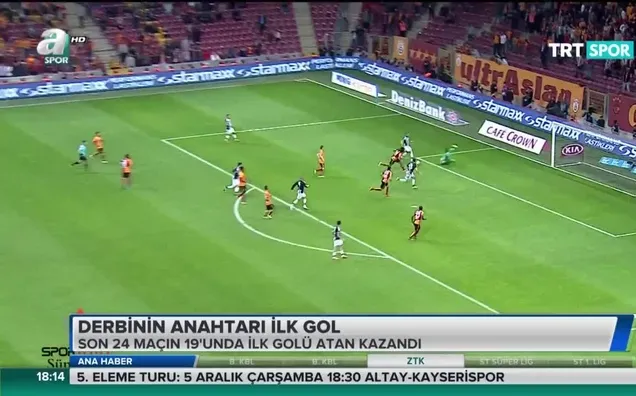 Derbinin anahtarı ilk gol