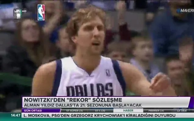 Nowitzki'den 'rekor' sözleşme