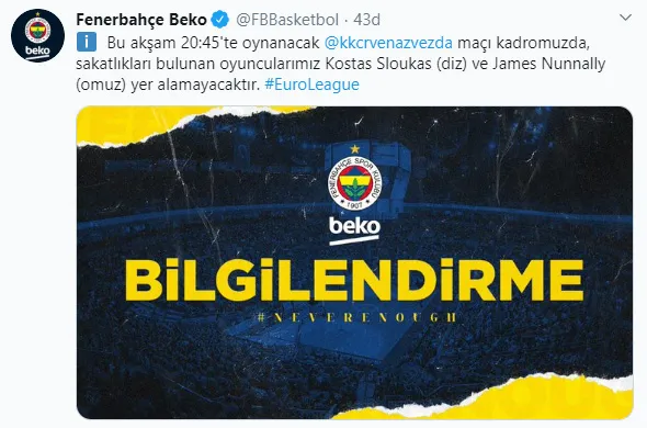 Fenerbahçe'de sakatlık şoku! 2 oyuncu... - 1