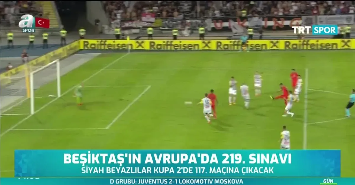Beşiktaş'ın Avrupa'da 219. sınavı