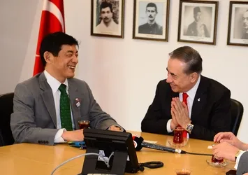 Japon büyükelçiden Galatasaray'a ziyaret