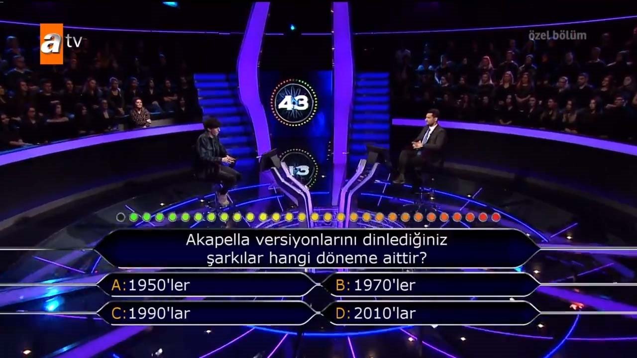 Kim Milyoner Olmak İster özel bölümüne damga vuran futbol sorusu
