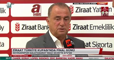 Fatih Terim: "Nerede bir iddia varsa Galatasaray orada olmak zorundadır"