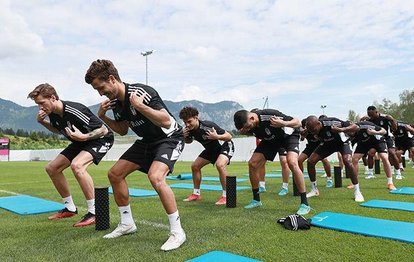 Beşiktaş’ta yeni transferler Weghorst ve Muleka antrenmana çıktı