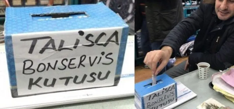 Talisca bonservis kutusu!