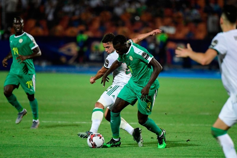 Senegal - Cezayir  maçından kareler...