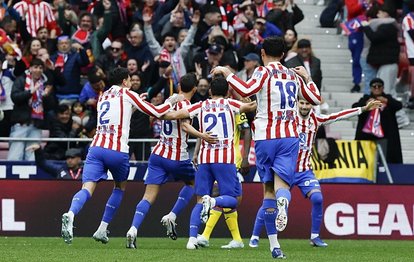 Atletico Madrid tek attı 3 aldı