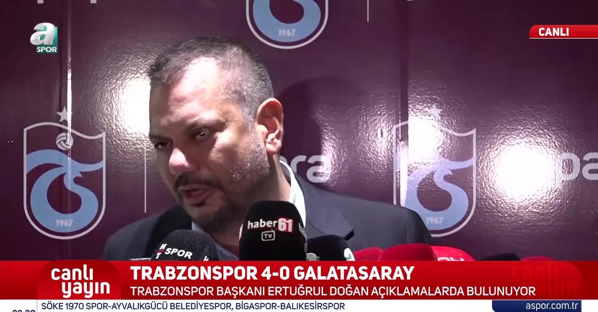 Ertuğrul Doğan'dan maç sonu hakem tepkisi!