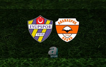 Eyüpspor - Adanaspor maçı ne zaman, saat kaçta ve hangi kanalda? | TFF 1. Lig