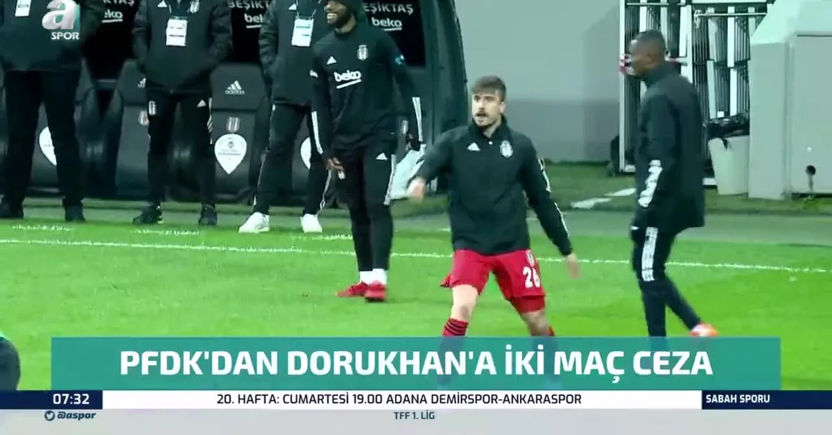 PFDK'dan Dorukhan Toköz'e 2 maç ceza