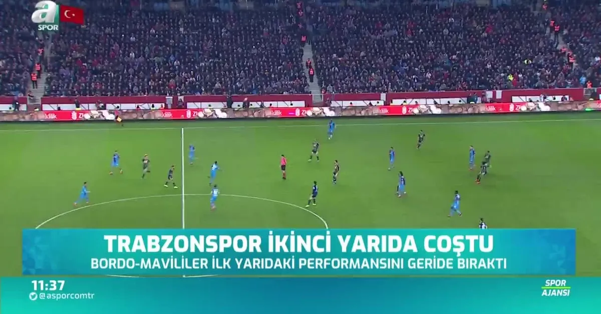 Trabzonspor ikinci yarıda coştu