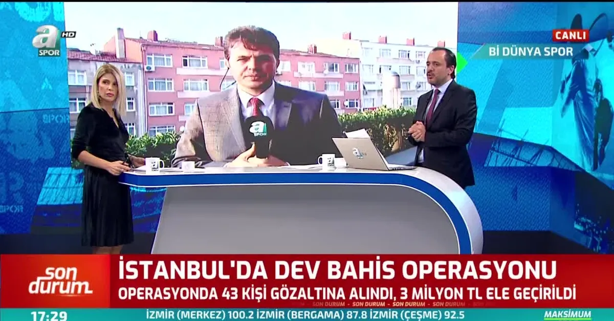 İstanbul'da dev bahis operasyonu!