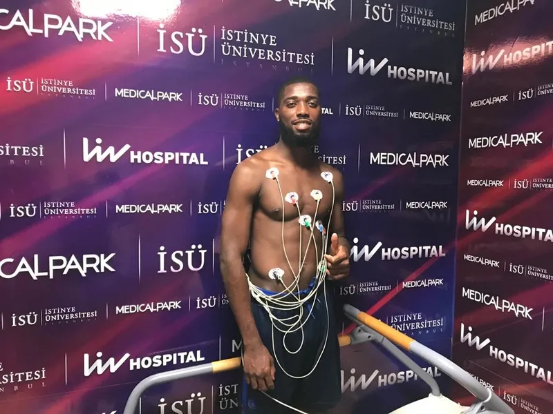 Trabzonspor'un yeni transferi Djaniny Semedo sağlık kontrolünden geçti - 1