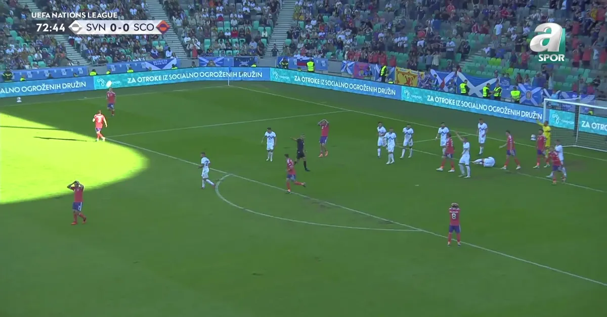 Slovenya 0-0 İskoçya | MAÇ ÖZETİ