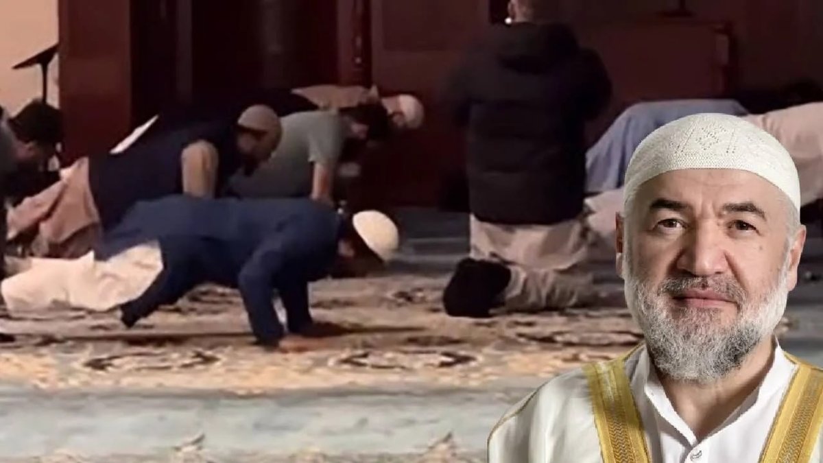 Trabzonlu imam ABD'de gündem oldu! İşte o görüntüler