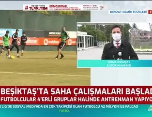 Beşiktaş'ta çalışmalar başladı