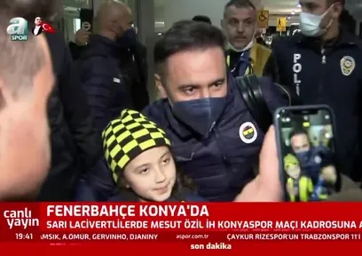 Fenerbahçe kafilesi Konya'ya geldi