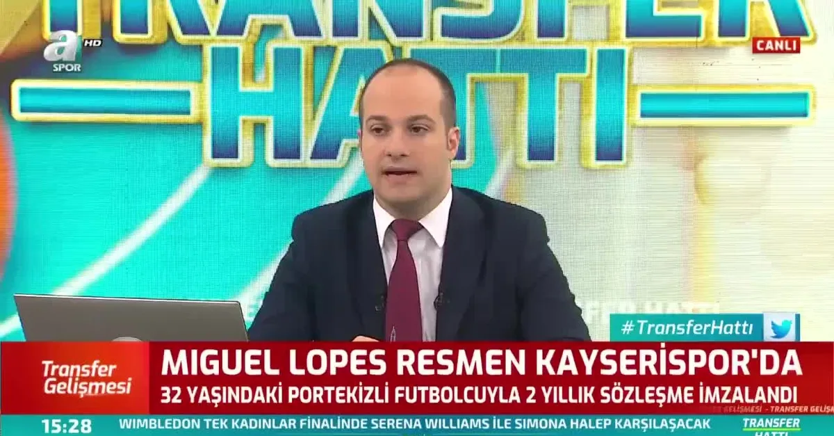 Miguel Lopes resmen Kayserispor'da