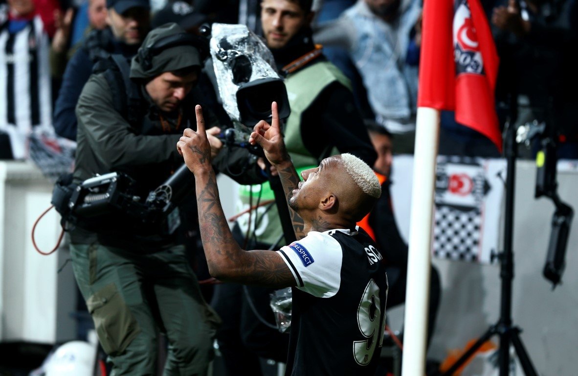 Beşiktaş - O.Lyon maçından kareler