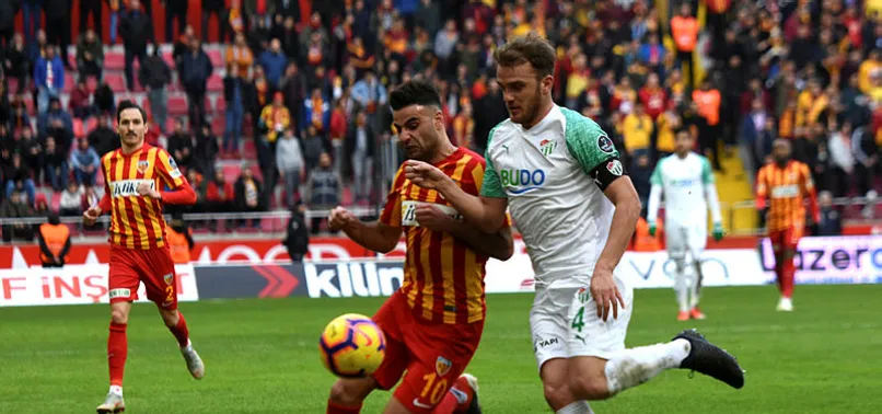 Kayseri'de kazanan çıkmadı