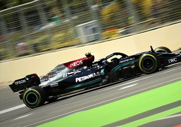 F1'de pole pozisyonu Valtteri Bottas'ın!