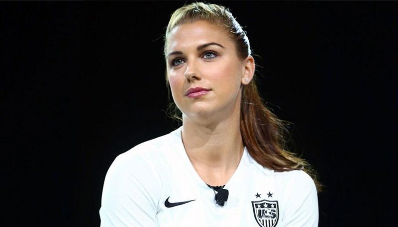 Dünyanın en güzel forveti: Alex Morgan