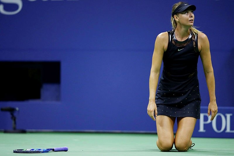 Sharapova’nın gözyaşları