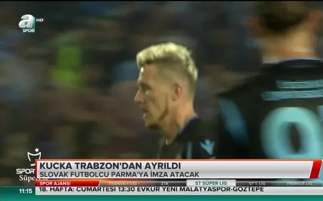 Kucka Trabzon'dan ayrıldı