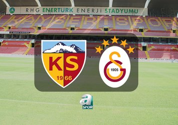 Kayserispor-G.Saray maçı detayları!