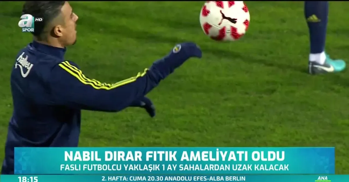 Nabil Dirar fıtık ameliyatı oldu
