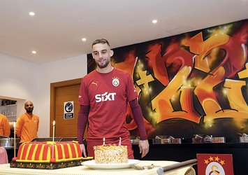 G.Saray'da Berkan Kutlu’nun doğum günü kutlandı!