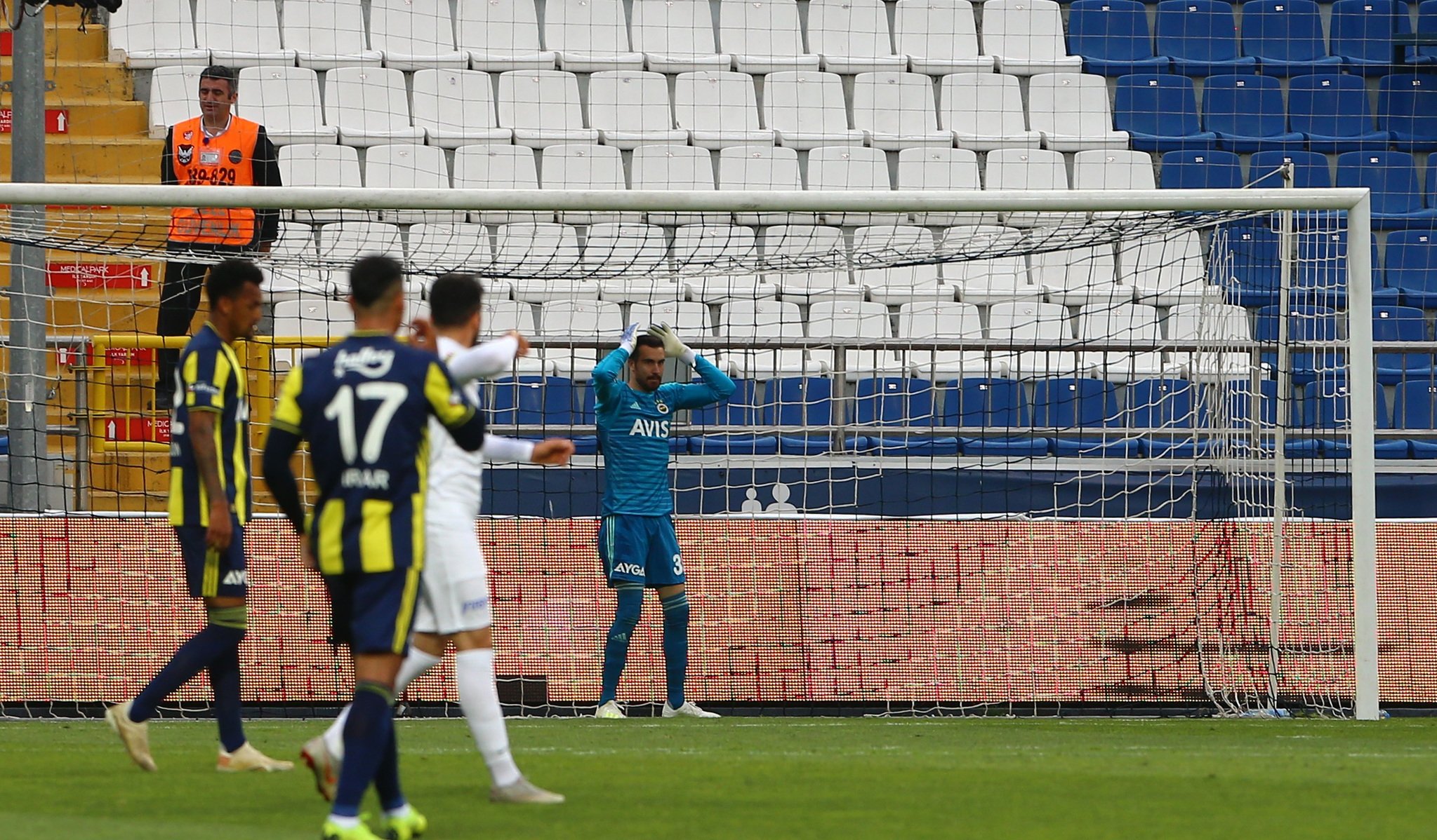 Kasımpaşa - Fenerbahçe maçından kareler