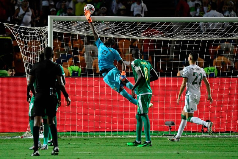 Senegal - Cezayir  maçından kareler...